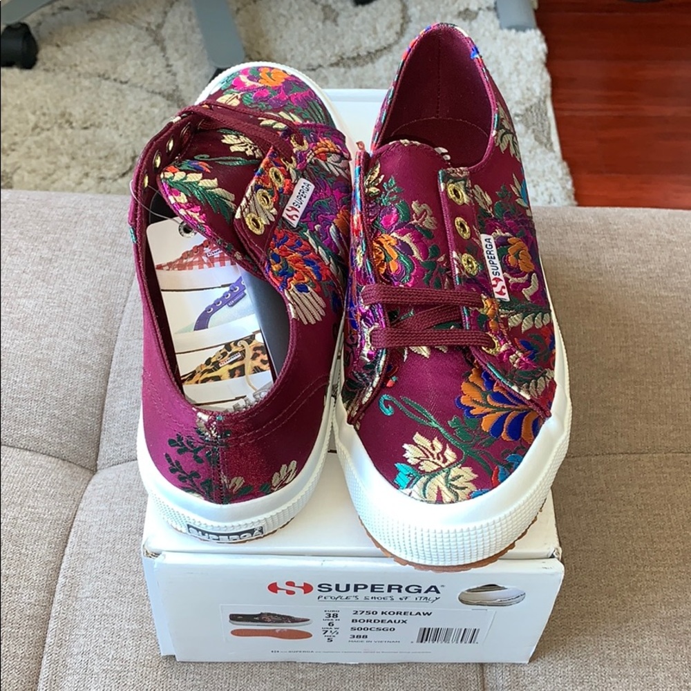 Superga Bordeaux